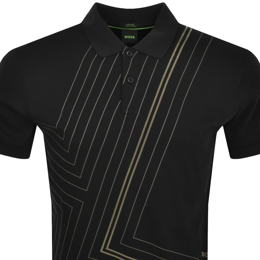 BOSS Paddy 2 Polo T Shirt Black